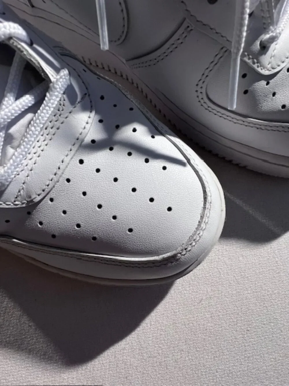 NIKE Air Force 1 Low '07 sneakers all-white Men's Size‎ 11